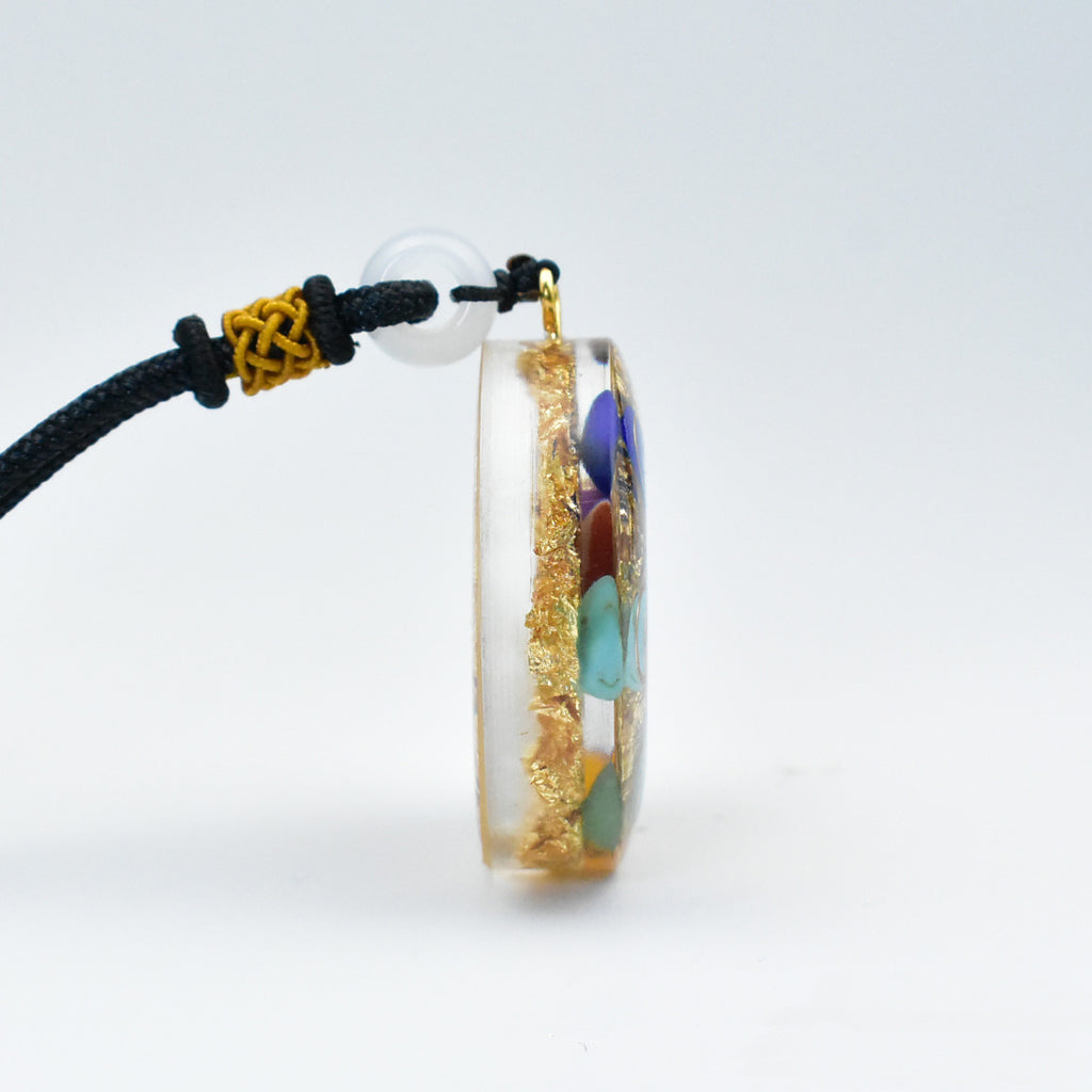 Amazon comercio exterior colgantes de orgonita cristal natural siete chakras Colgante