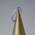 Anillos de circón con estrella de cristal para hombre y mujer, estilo europeo y americano