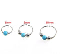 Piercing de Nariz de Turquesa Joyería para Piercings Corporales