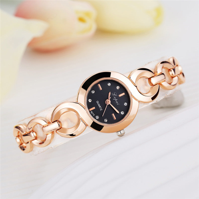 Legierung Uhr Luxusuhr Quarz Klassik Gold Business