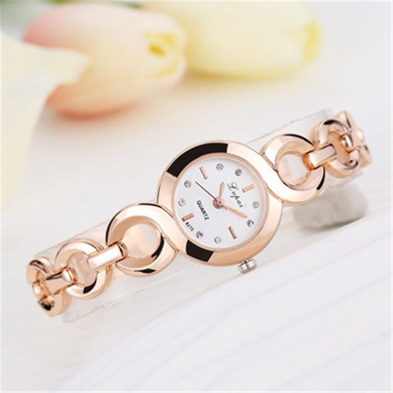 Legierung Uhr Luxusuhr Quarz Klassik Gold Business