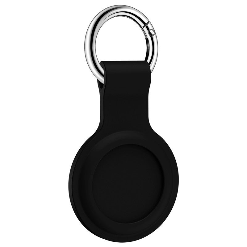 Compatible con Apple, funda protectora de silicona líquida para Airtags, localizador rastreador, dispositivo antipérdida, funda protectora para llavero, novedad