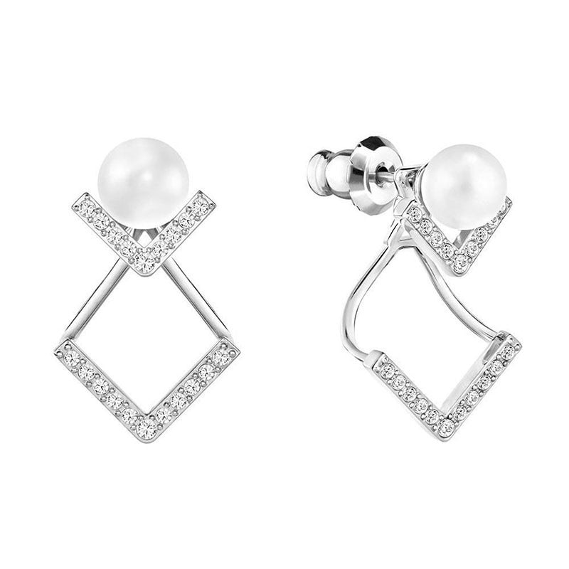 Elegantes Temperament, vielseitig kombinierbar, ein eleganterer und intellektuellerer Perlenschmuck mit Diamanten