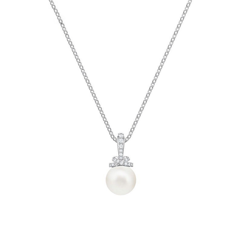 Elegantes Temperament, vielseitig kombinierbar, ein eleganterer und intellektuellerer Perlenschmuck mit Diamanten