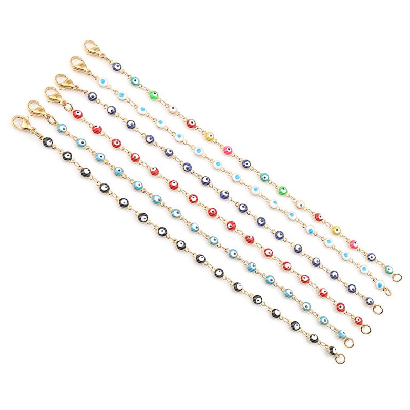 Pulseras de moda Brazalete de ojo turco Joyería para mujer y hombre