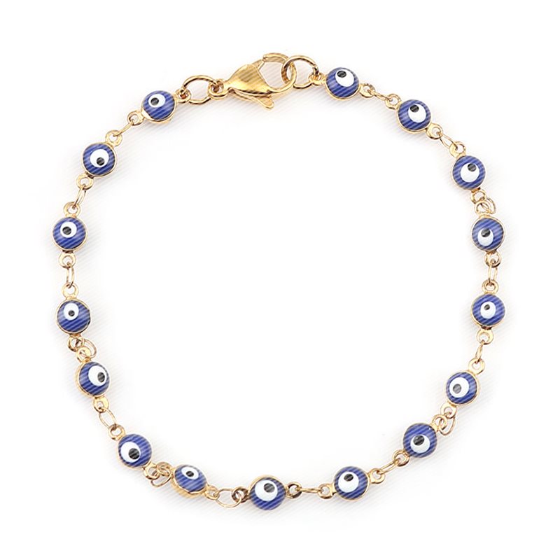 Pulseras de moda Brazalete de ojo turco Joyería para mujer y hombre