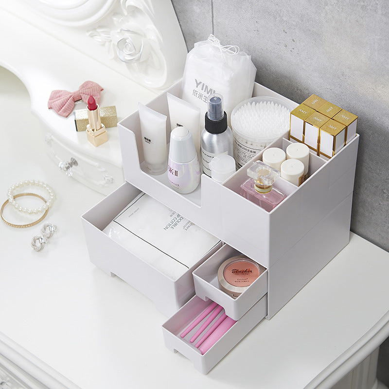 Minimalistischer Make-up-Caddy-Organizer