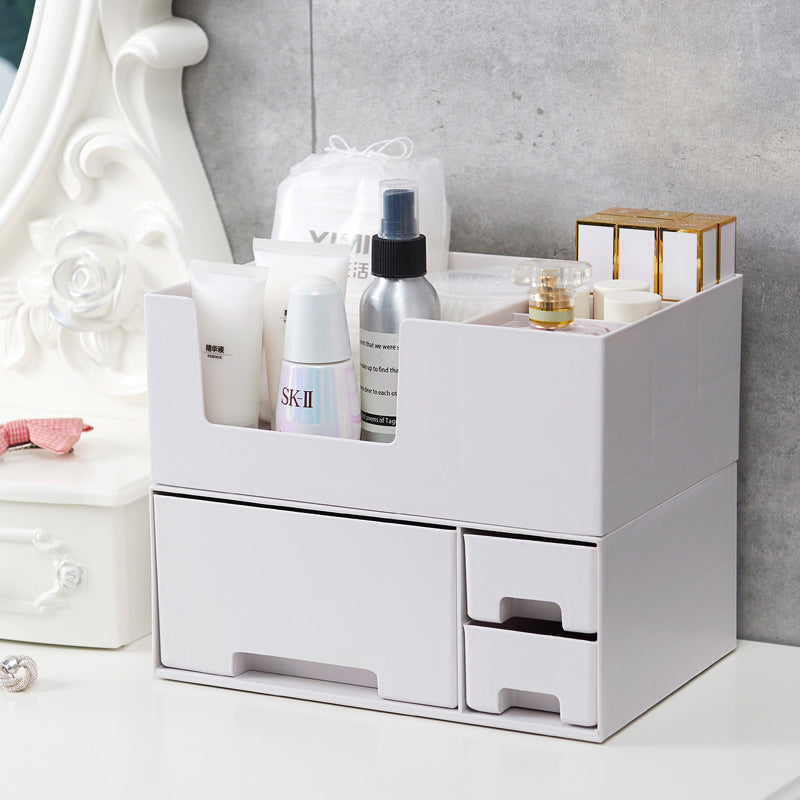 Minimalistischer Make-up-Caddy-Organizer