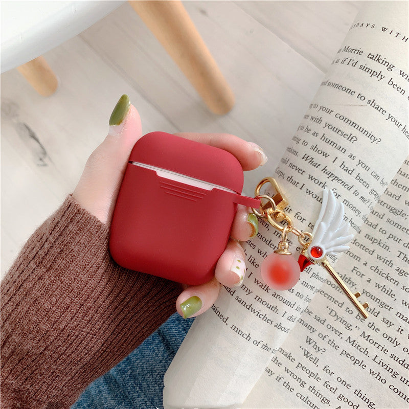 Compatible with Apple, The Protective Cover Is Suitable For The Cute AirPods Pro Bluetooth Headset Silicone Case Cover