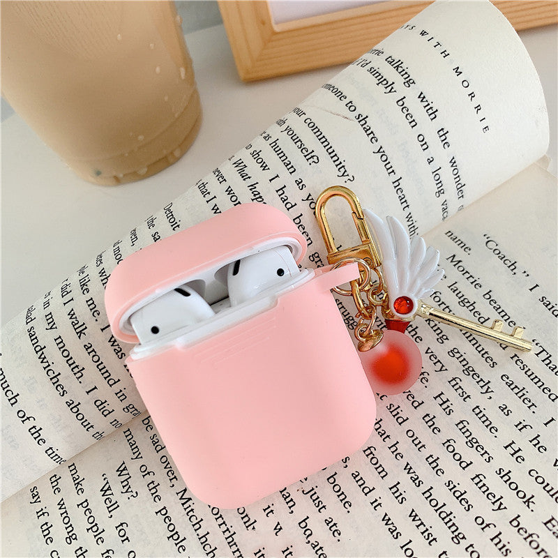 Compatible with Apple, The Protective Cover Is Suitable For The Cute AirPods Pro Bluetooth Headset Silicone Case Cover