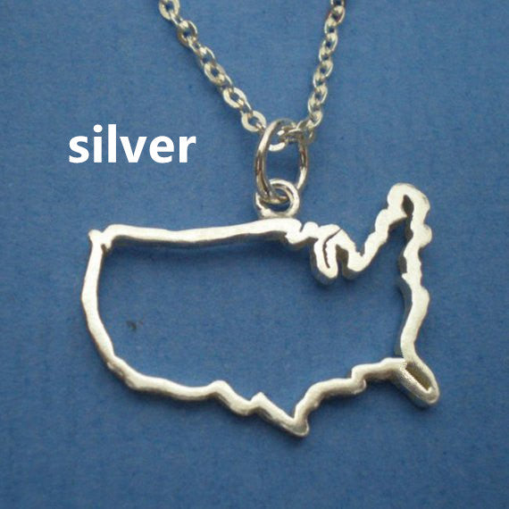 Collar con el mapa de un país Collar con el mapa de una ciudad natal europea