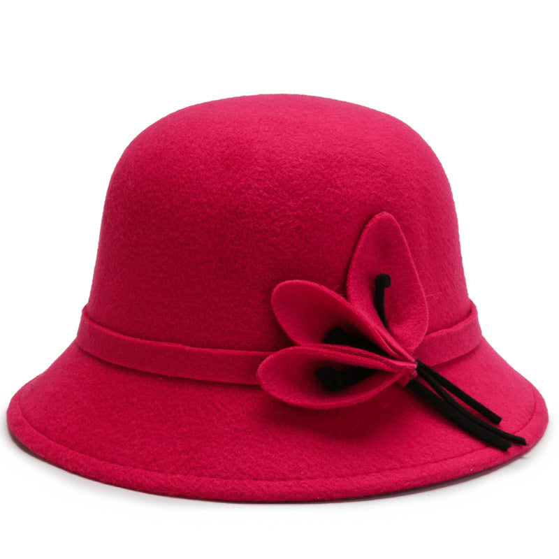 Sombrero de copa  Gorro nuevo para el sol de tela de lana coreana  Sombrero de moda  Sombrero de pescador  Sombrero tipo cubeta  Sombrero de cúpula
