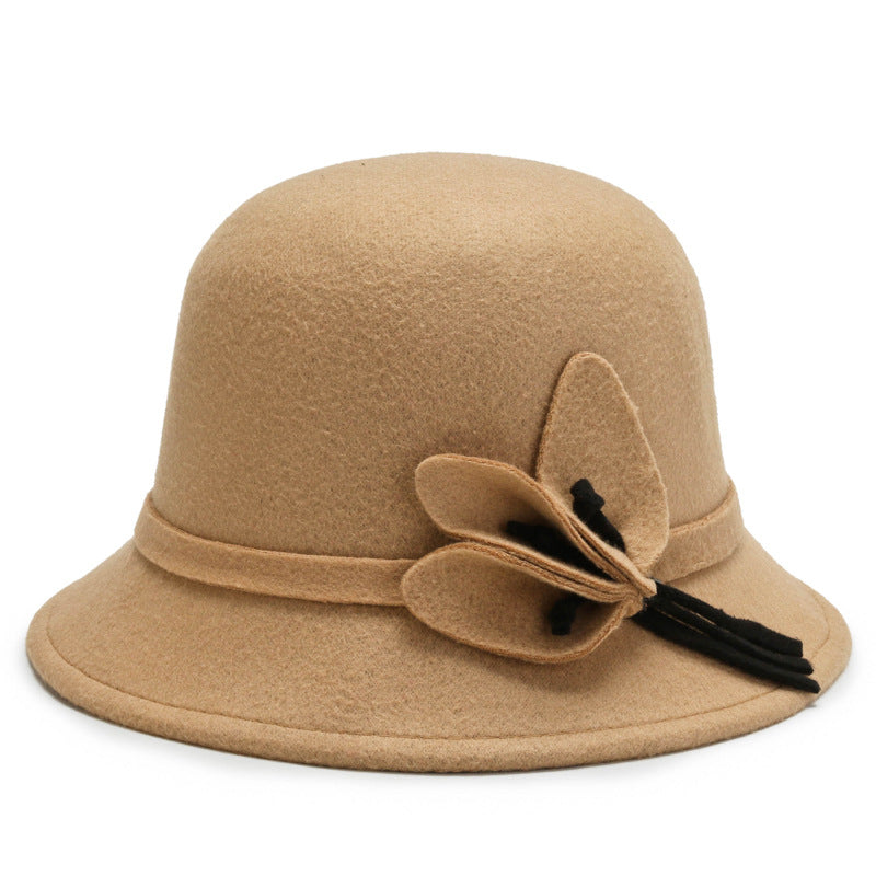 Sombrero de copa  Gorro nuevo para el sol de tela de lana coreana  Sombrero de moda  Sombrero de pescador  Sombrero tipo cubeta  Sombrero de cúpula