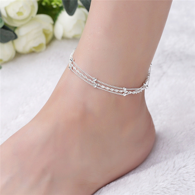 Tobillera de Plata de Ley 925 para Mujer