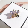 Nuevo producto: Bonito broche elegante de pareja de gatitos de dibujos animados para hombres y mujeres