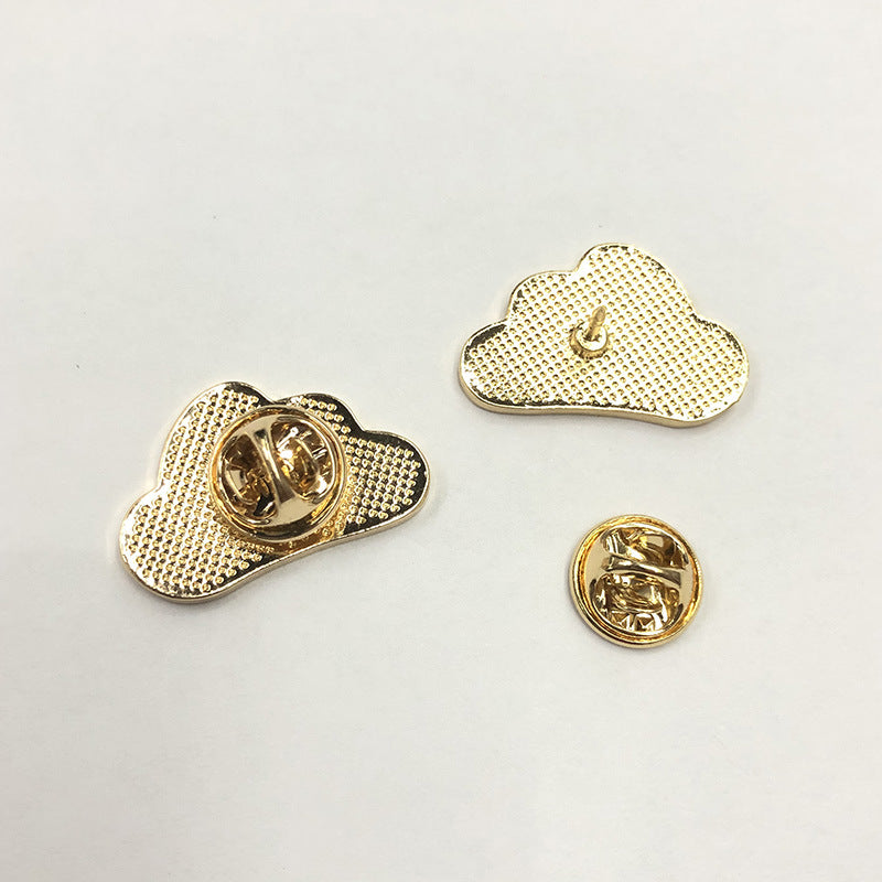 Alas de ángel y broches bonitos, accesorios de moda para abrigos, mochilas y sombreros