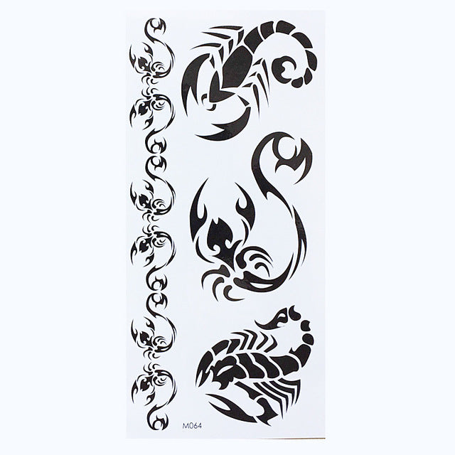 Pegatinas de Tatuajes Impermeables para Brazos