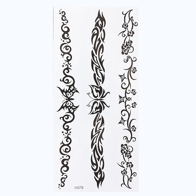 Pegatinas de Tatuajes Impermeables para Brazos
