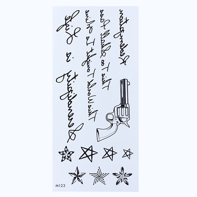 Pegatinas de Tatuajes Impermeables para Brazos
