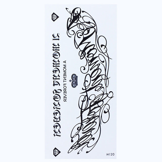 Pegatinas de Tatuajes Impermeables para Brazos