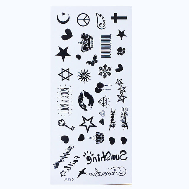 Pegatinas de Tatuajes Impermeables para Brazos