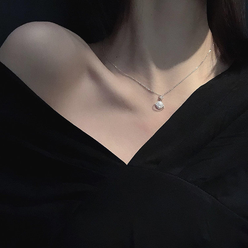 Wedding Planet Pendant Necklace for Women Real