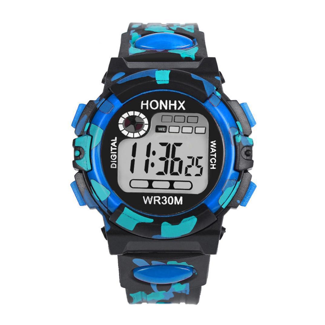 Digitale Chronographen-Kalender-wasserdichte Einaugen-Tarn-Sportuhr