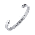 Pulseras de moda de acero inoxidable para niñas Mejores amigas