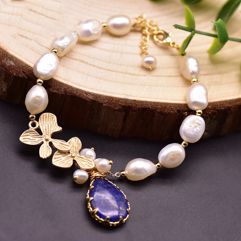 Barock Perlen Armband Frauen Handgemachter Schmuck