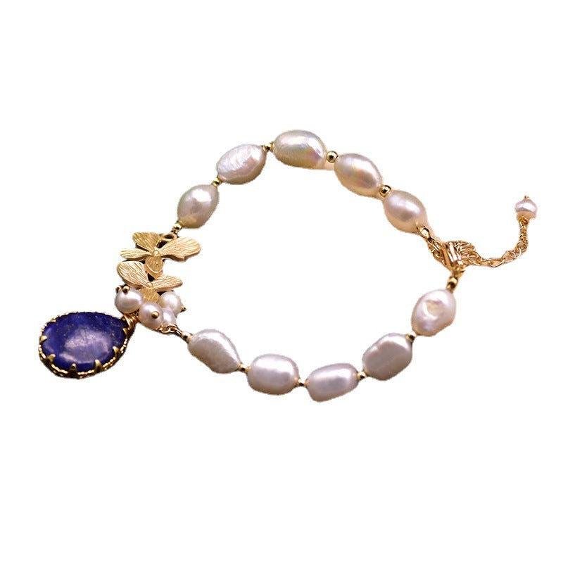 Barock Perlen Armband Frauen Handgemachter Schmuck