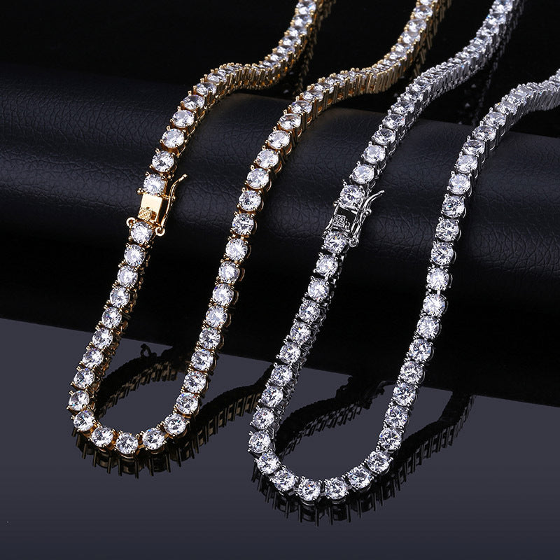 Micro-inlaid Zircon 5mm Tennis Chain