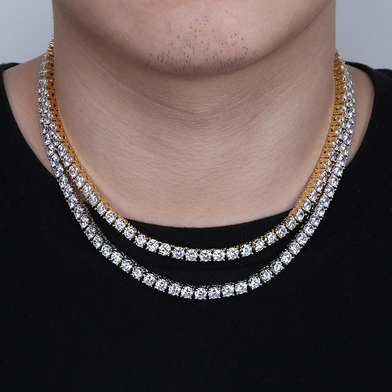 Micro-inlaid Zircon 5mm Tennis Chain