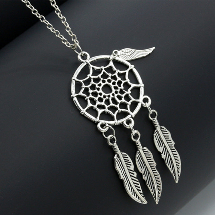 Schmuck Türkis Quaste Feder Personalisierte Halskette