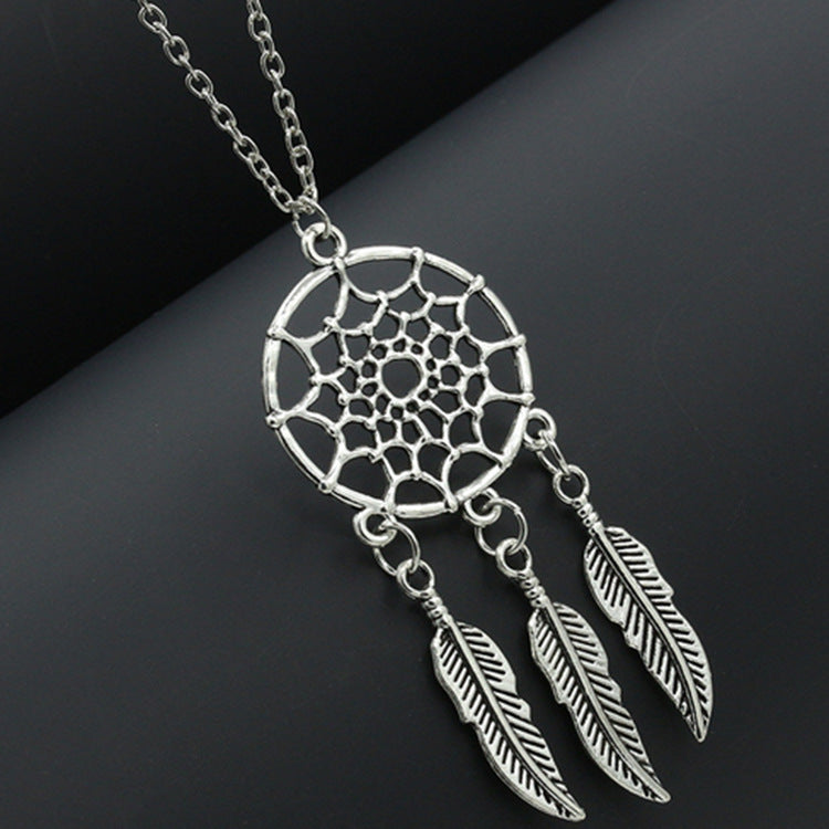 Schmuck Türkis Quaste Feder Personalisierte Halskette