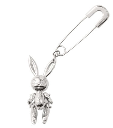 Abs Ambush Ins Super Fire Earrings Earrings Earrings Pin Brooch Rabbit Cubs Hip Hop Trendy Men And Women Personality