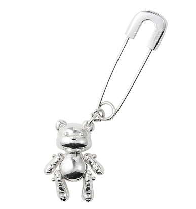 Abs Ambush Ins Super Fire Earrings Earrings Earrings Pin Brooch Rabbit Cubs Hip Hop Trendy Men And Women Personality