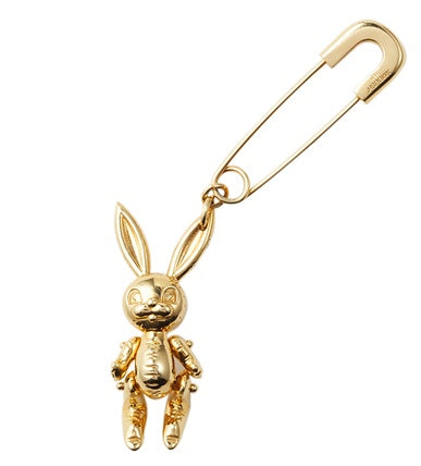 Abs Ambush Ins Super Fire Earrings Earrings Earrings Pin Brooch Rabbit Cubs Hip Hop Trendy Men And Women Personality