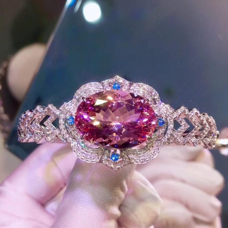 Pulsera de Joyería Real Noble de Lujo de Diamantes
