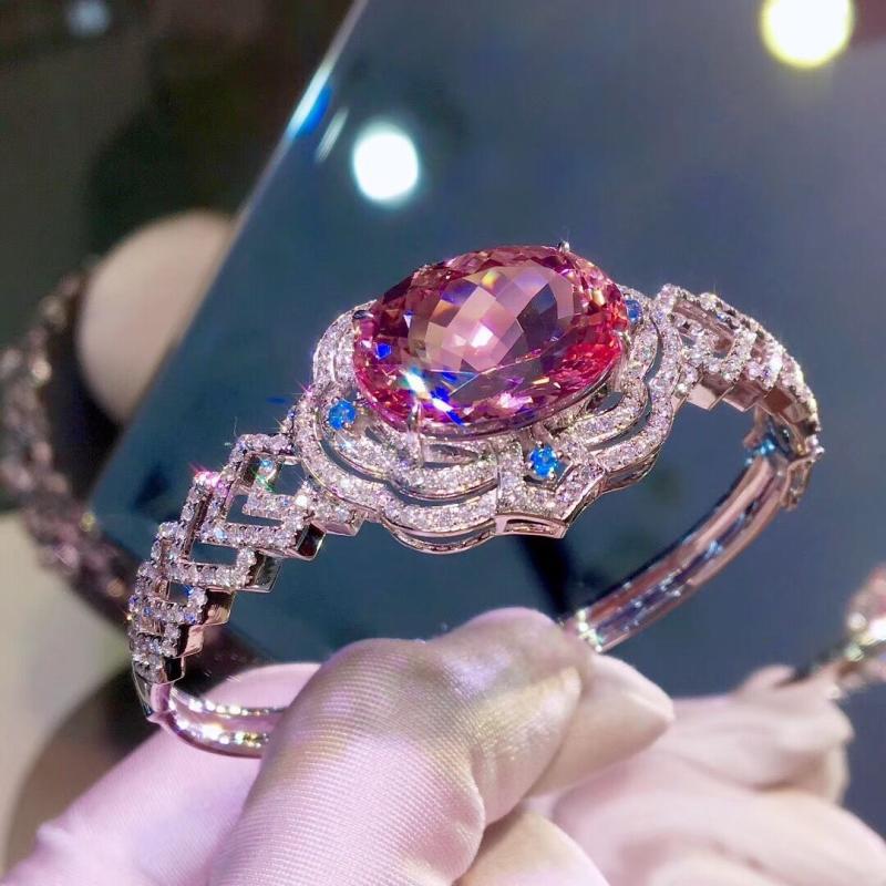 Pulsera de Joyería Real Noble de Lujo de Diamantes
