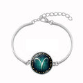 Mode 12 Sternzeichen Armband für Herren Damen Widder Jungfrau