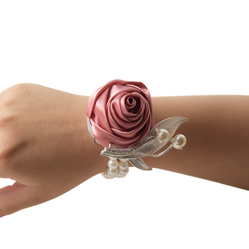 Hochzeitsgeschenkhersteller, Hochzeitsdekoration, Handgelenksblumen-Anstecknadel, Braut-Ankleide, Kleine Geschenke