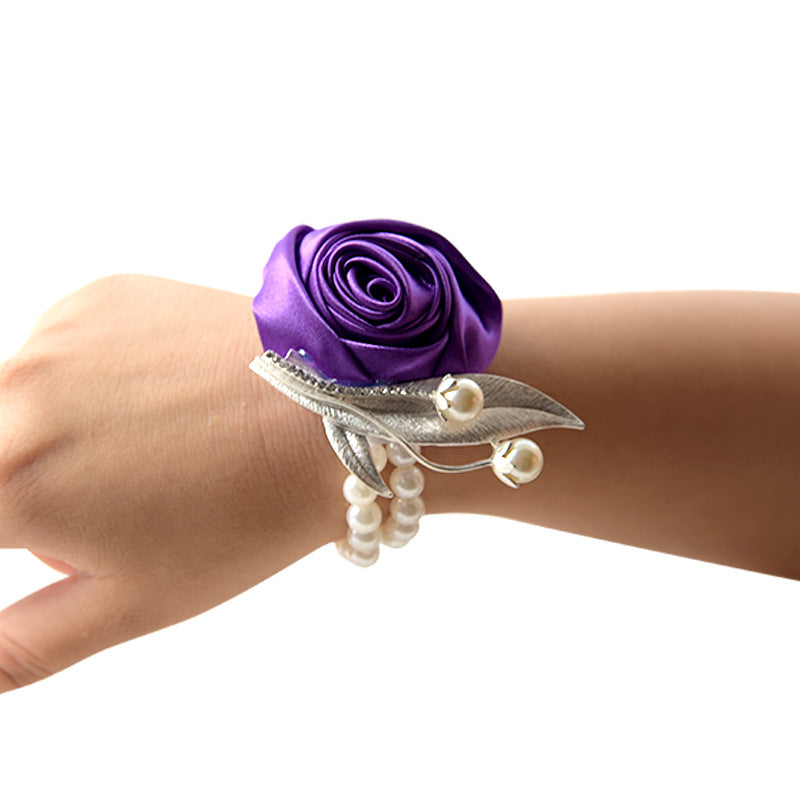 Hochzeitsgeschenkhersteller, Hochzeitsdekoration, Handgelenksblumen-Anstecknadel, Braut-Ankleide, Kleine Geschenke