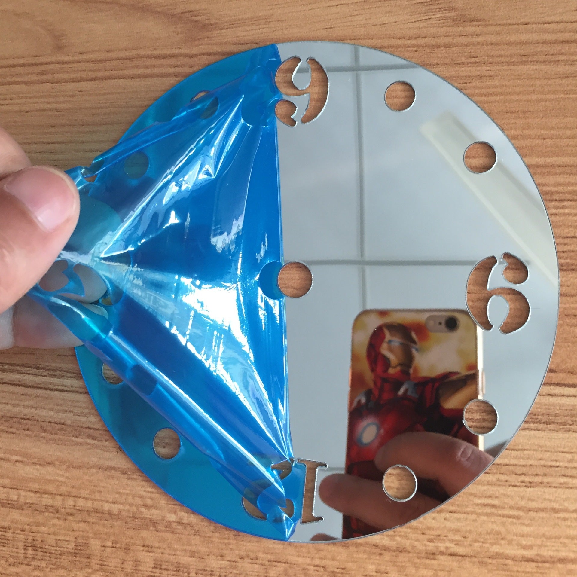 Acryl DIY Mode Kreative Wanduhr