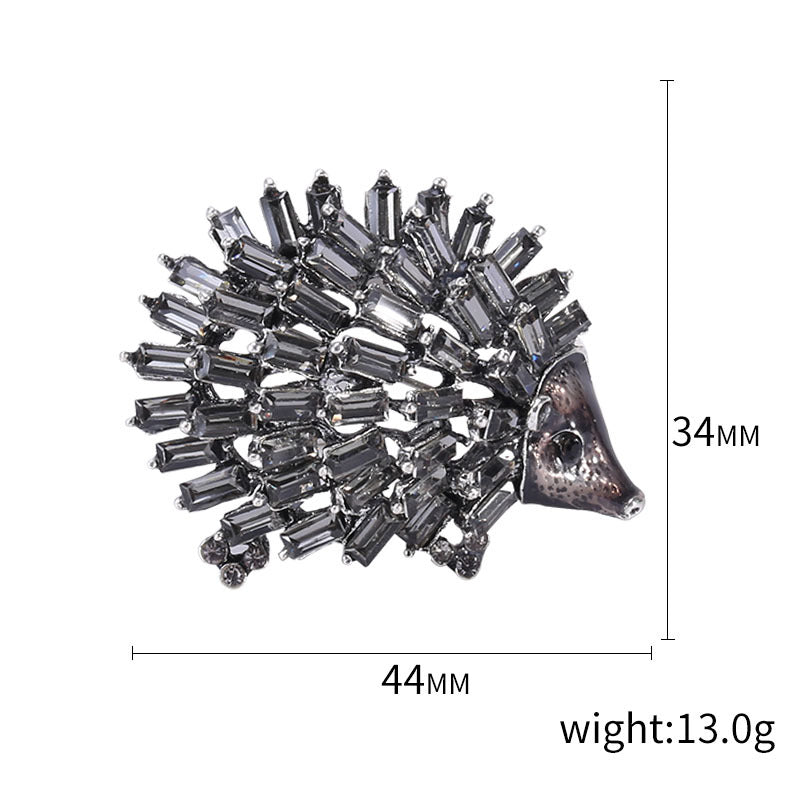 Strass Igel Brosche Brosche All-Match Kleidung Accessoires Brosche