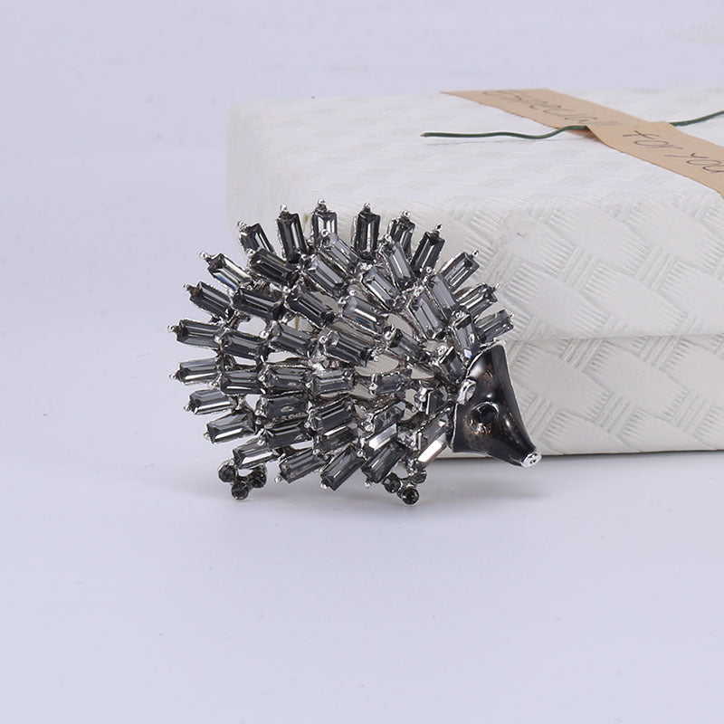 Strass Igel Brosche Brosche All-Match Kleidung Accessoires Brosche