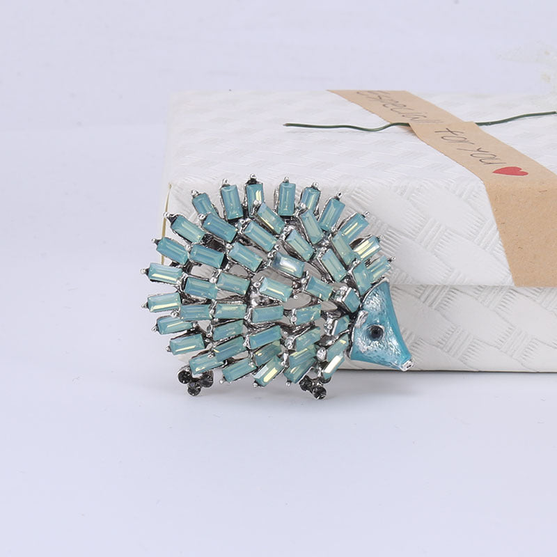 Strass Igel Brosche Brosche All-Match Kleidung Accessoires Brosche