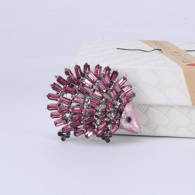 Strass Igel Brosche Brosche All-Match Kleidung Accessoires Brosche