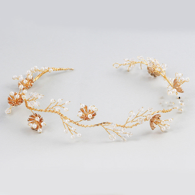 Perlenhaarband Fotostudio Hochzeitsreisefotografie Kleideraccessoires