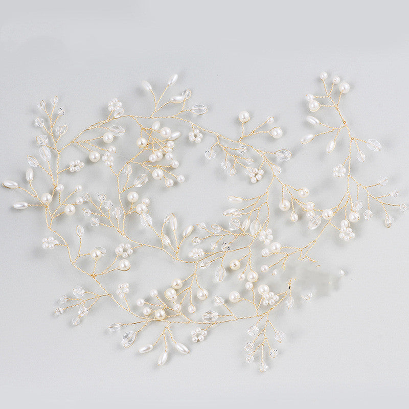 Perlenhaarband Fotostudio Hochzeitsreisefotografie Kleideraccessoires
