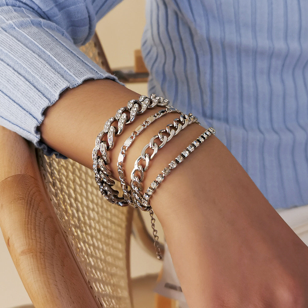 Retro Wilde Schlangenkette Armband Damen